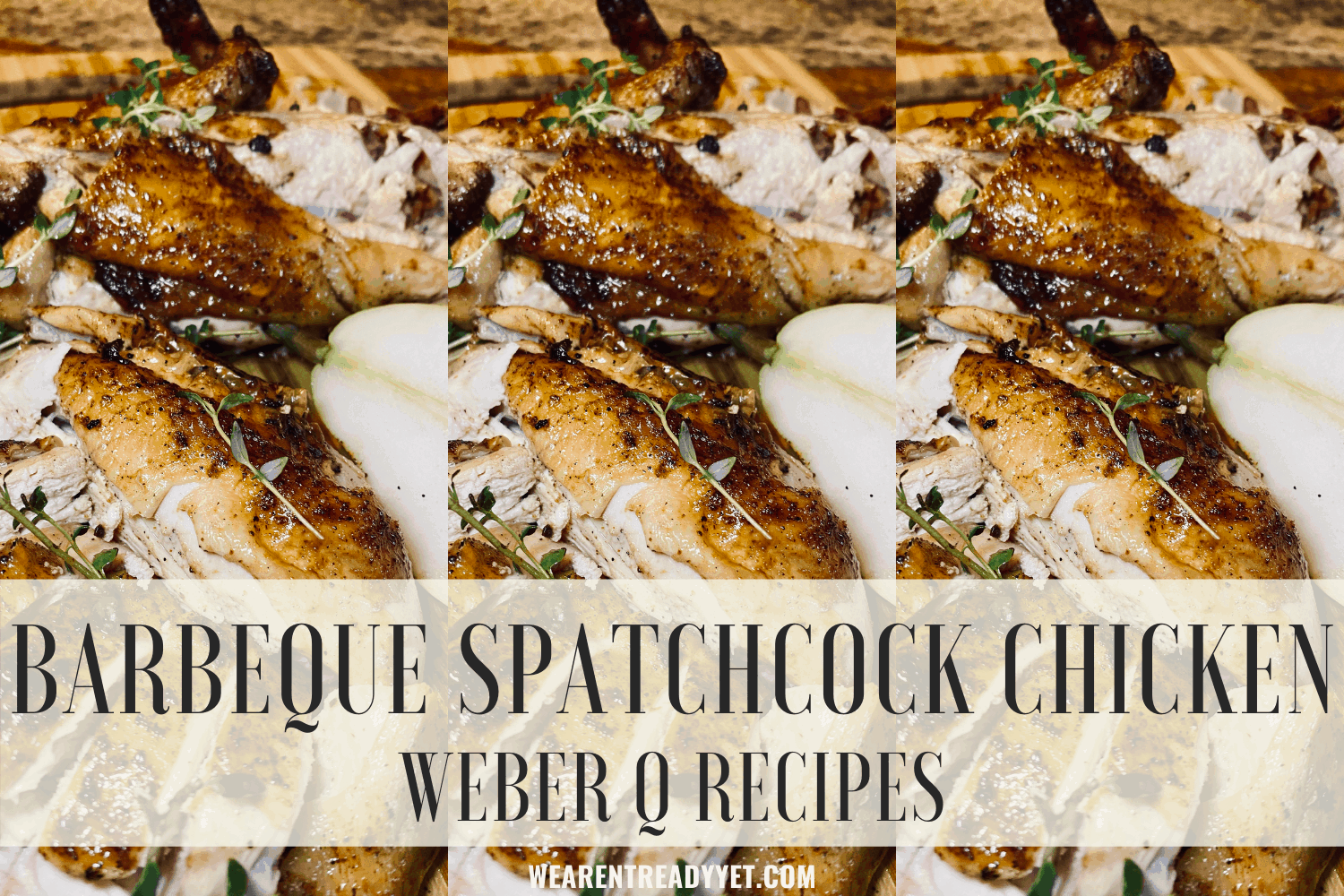 Barbeque Spatchcock Chicken: A Weber Q Recipe To Up Your Camping Game ...